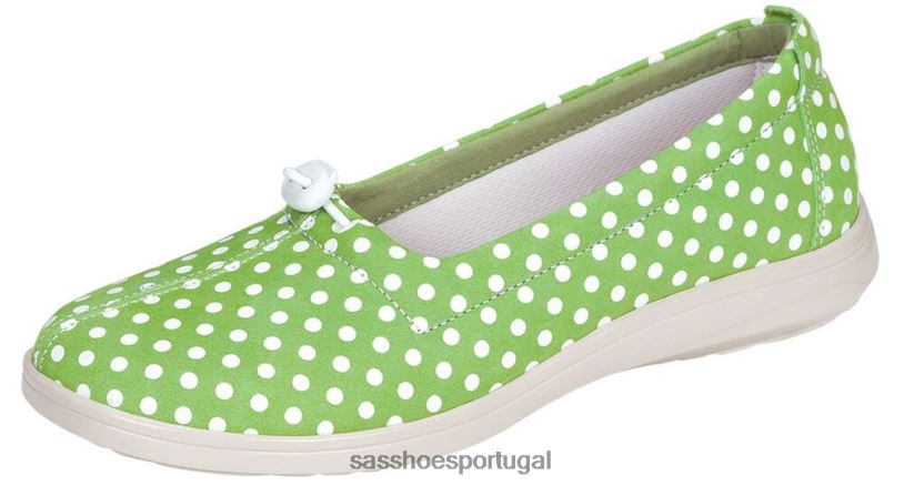 pt SAS mulheres versátil mocassim funk active slip-on ponto verde 6L668261