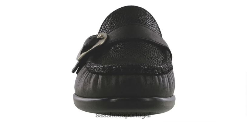 pt SAS mulheres versátil mocassim lara pântano negro 6L668243