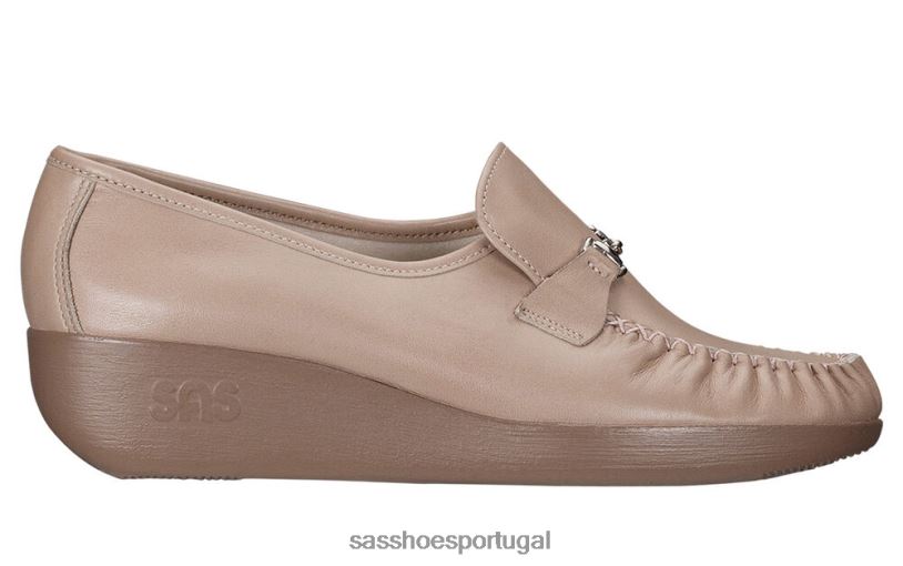 pt SAS mulheres versátil mocassim mágico creme 6L668203