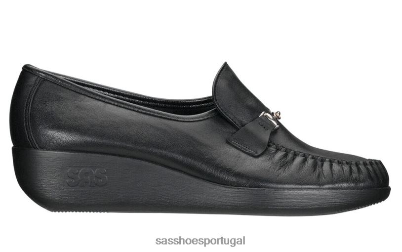 pt SAS mulheres versátil mocassim mágico preto 6L668202