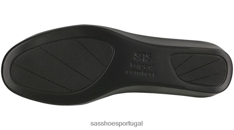 pt SAS mulheres versátil mocassim nora preto/lagarto 6L668246