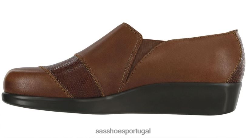 pt SAS mulheres versátil mocassim nora ruivo/lagarto 6L668247