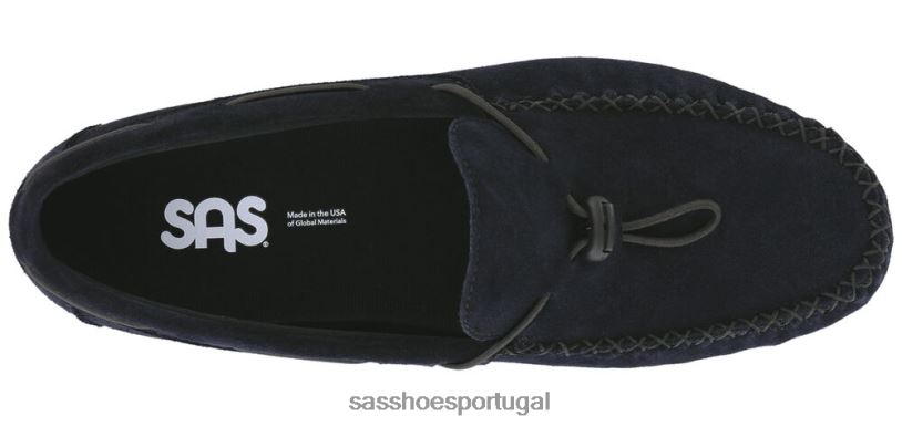 pt SAS mulheres versátil mocassim running late-x lua Azul 6L668416