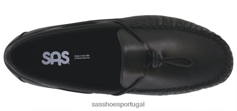 pt SAS mulheres versátil mocassim running late-x preto 6L668413