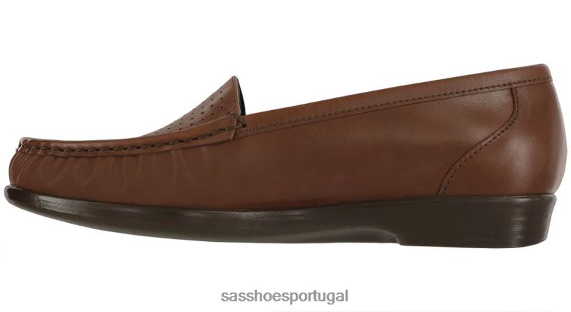 pt SAS mulheres versátil mocassim sapateado ruivo 6L668192