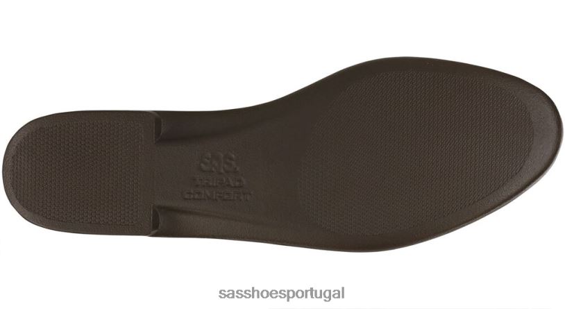 pt SAS mulheres versátil mocassim sapateado ruivo 6L668192