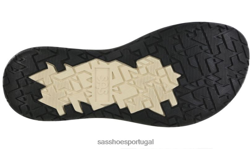 pt SAS mulheres versátil mocassim sem salto preto 6L668423