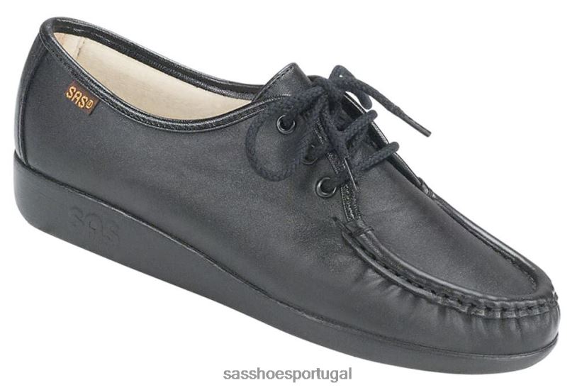 pt SAS mulheres versátil mocassim siesta preto 6L668266