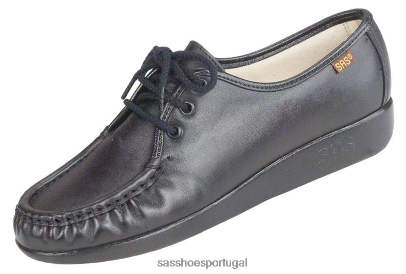 pt SAS mulheres versátil mocassim siesta preto 6L668266