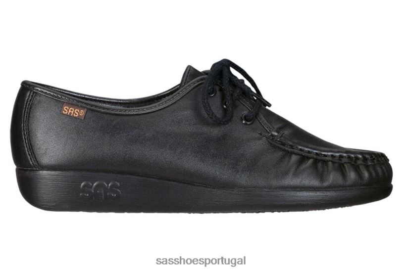 pt SAS mulheres versátil mocassim siesta preto 6L668266