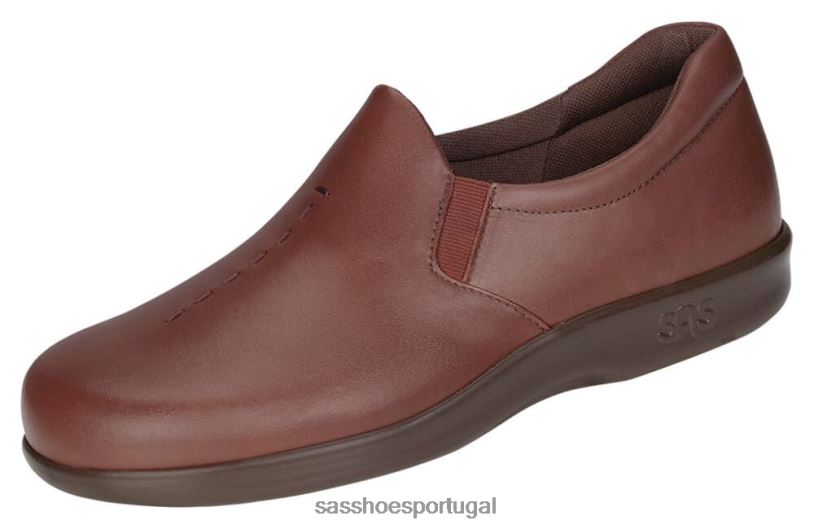 pt SAS mulheres versátil mocassim viva teca 6L668216