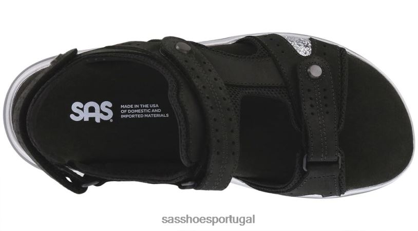 pt SAS mulheres versátil embarcar sandália esportiva Nero 6L66857