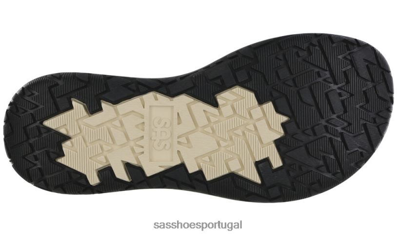 pt SAS mulheres versátil embarcar sandália esportiva cinzas negras 6L66850