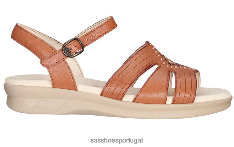 pt SAS mulheres versátil sandália huarache com tira lateral bronzeado antigo 6L66866