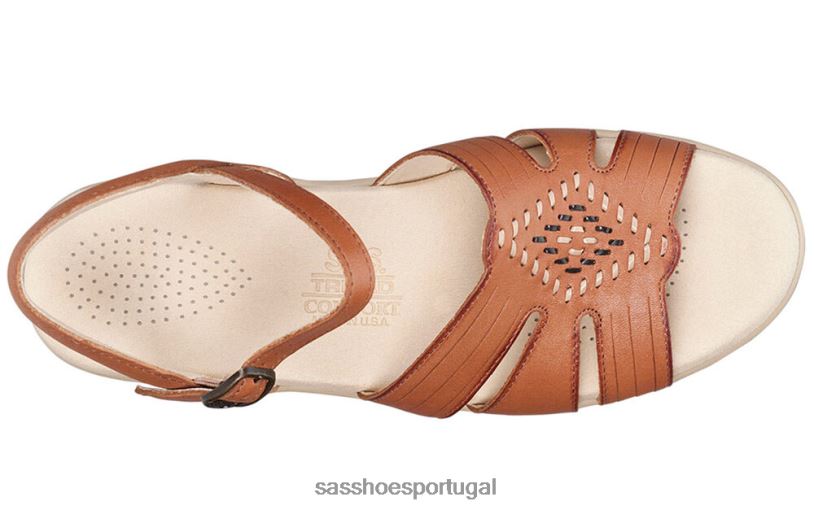 pt SAS mulheres versátil sandália huarache com tira lateral bronzeado antigo 6L66866