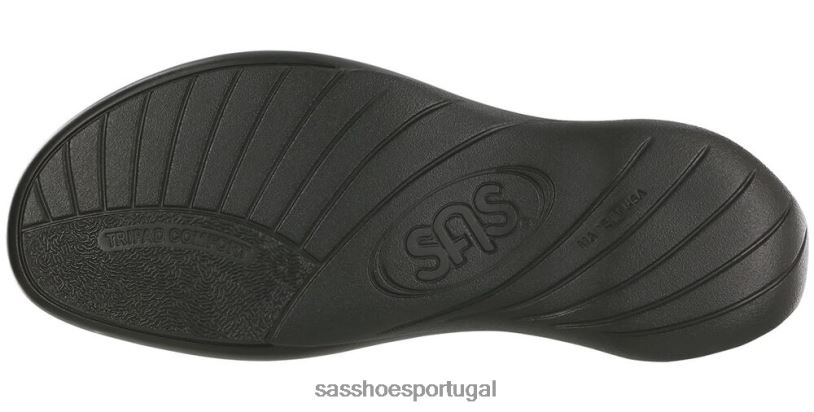 pt SAS mulheres versátil sandália laguna tira cruzada preto 6L668171