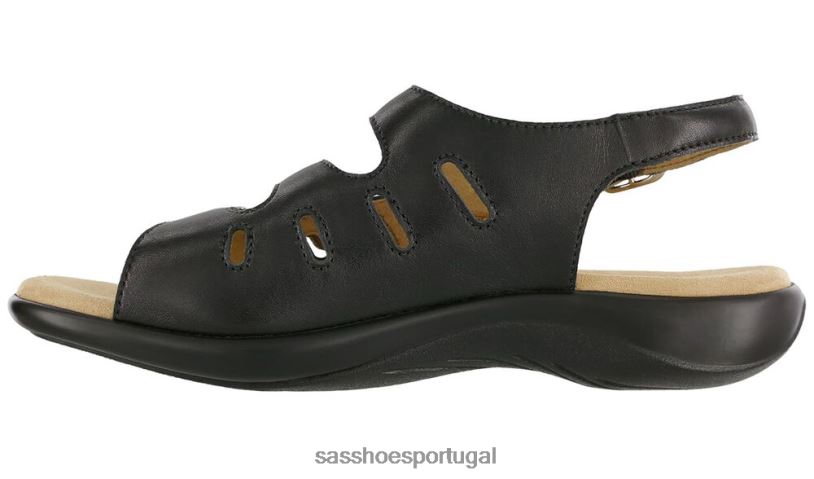 pt SAS mulheres versátil sandália slingback mística preto 6L668129