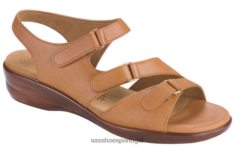 pt SAS mulheres versátil sandália tabby slingback caramelo 6L668128