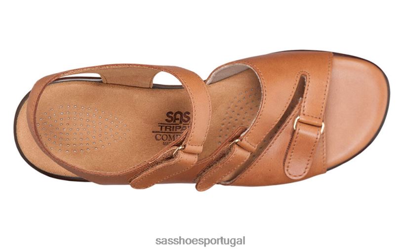 pt SAS mulheres versátil sandália tabby slingback caramelo 6L668128