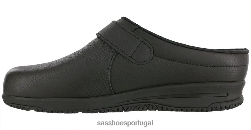 pt SAS mulheres à moda mocassim antiderrapante preto 6L668409