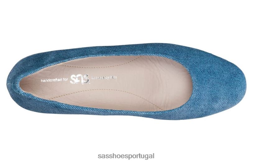 pt SAS mulheres inspirado bomba cunha sofia jeans 6L668314