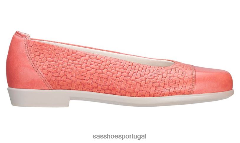 pt SAS mulheres inspirado mocassim maui Melão 6L668390