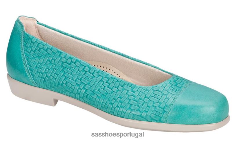 pt SAS mulheres inspirado mocassim maui cerceta 6L668389