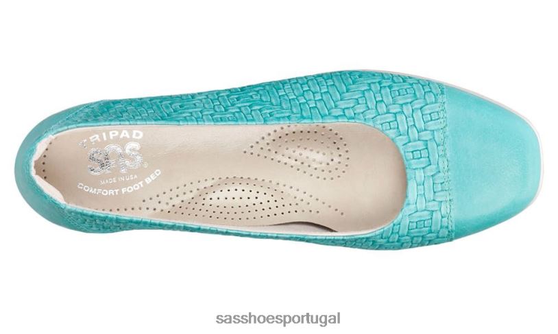 pt SAS mulheres inspirado mocassim maui cerceta 6L668389