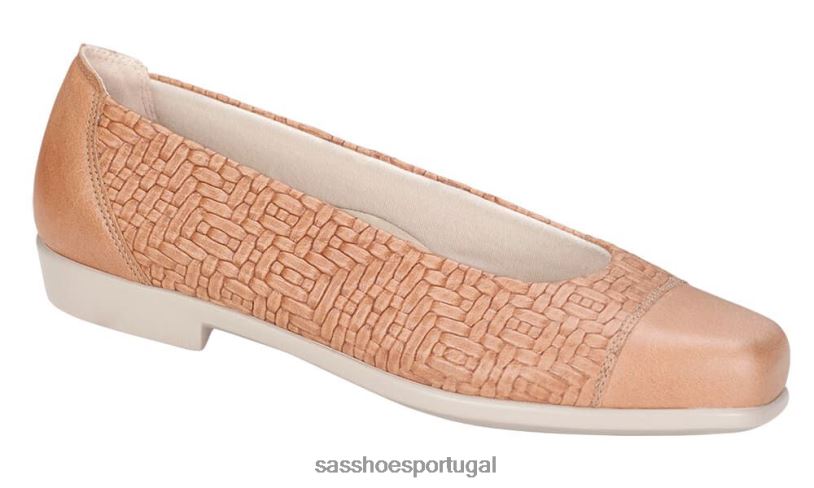 pt SAS mulheres inspirado mocassim maui trigo 6L668388