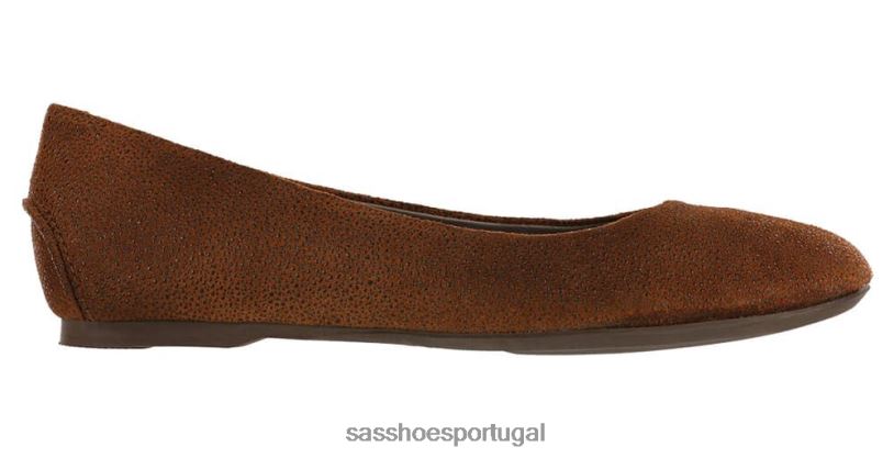 pt SAS mulheres inspirado mocassim rendado marrom escuro 6L668382