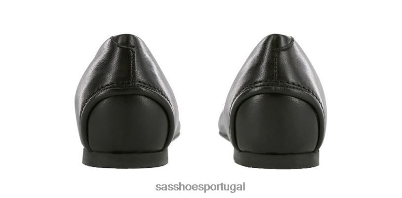 pt SAS mulheres inspirado mocassim rendado preto 6L668383