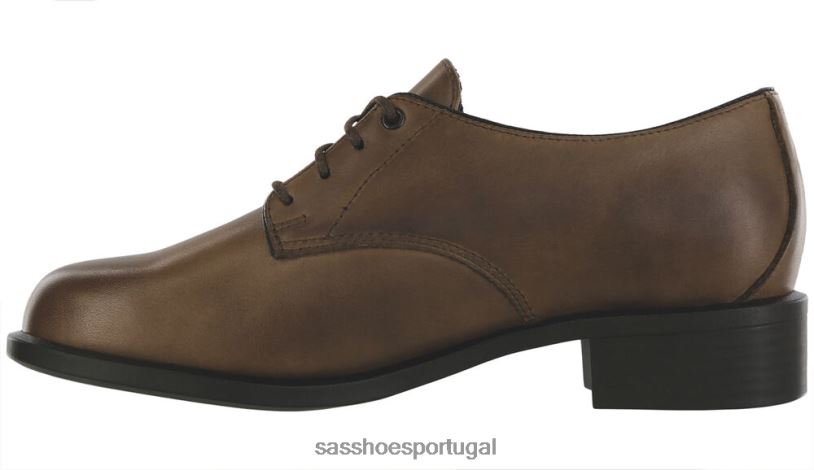 pt SAS mulheres inspirado sapato social oxford anexo Madeira escura 6L668424