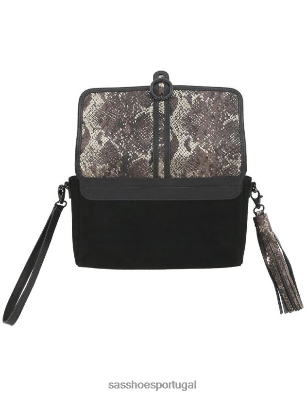 pt SAS unissex inspirado bolsa clutch seight sirene negra 6L668561