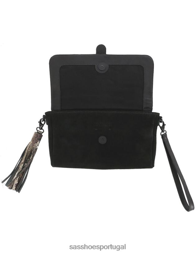 pt SAS unissex inspirado bolsa clutch seight sirene negra 6L668561