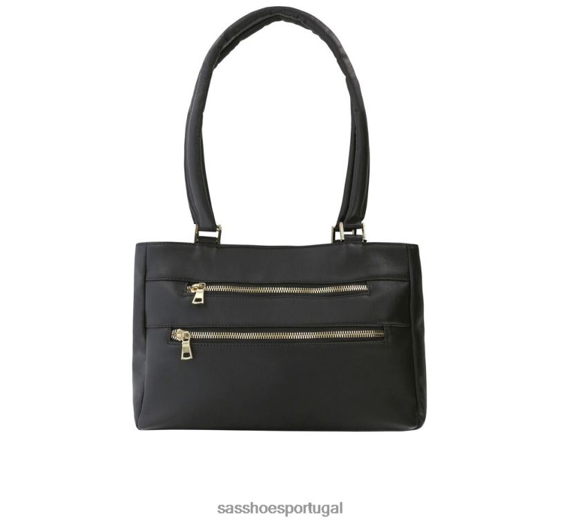 pt SAS unissex inspirado bolsa de ombro diane ouro Preto 6L668586