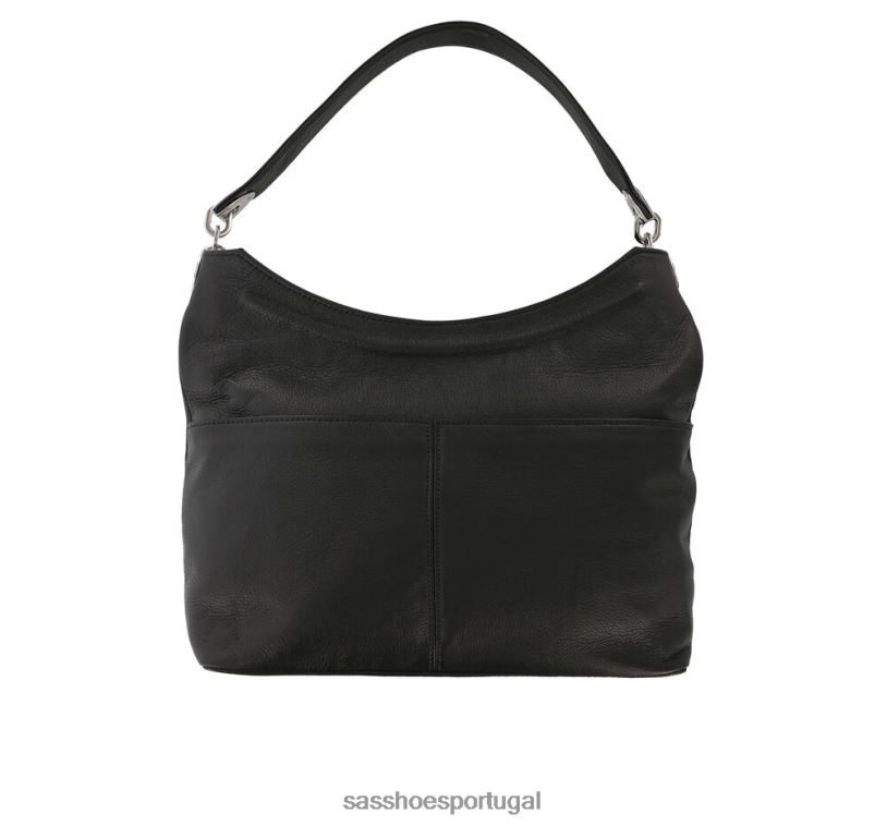 pt SAS unissex inspirado bolsa edee hobo preto 6L668559