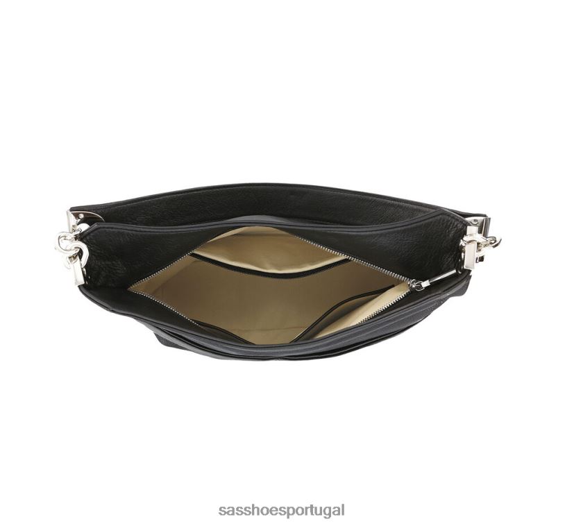 pt SAS unissex inspirado bolsa edee hobo preto 6L668559